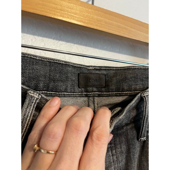 Mother The Tomcat Ankle Straight Jeans Beam Me Up Gray 29 - Picture 6 of 11
